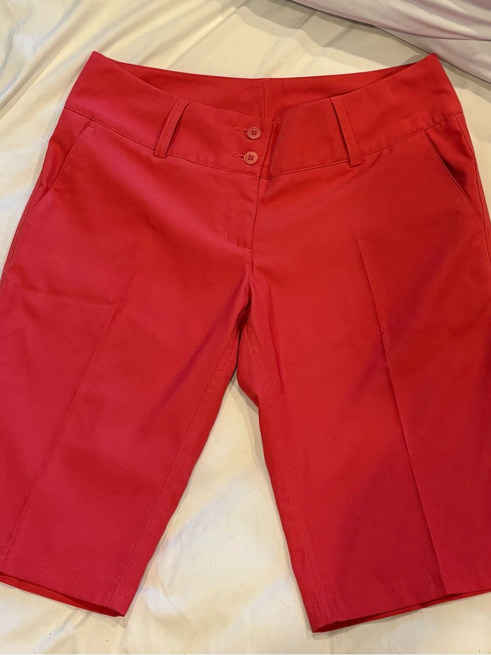 Adidas Climalite Pink Women's Capris Bermuda Shorts